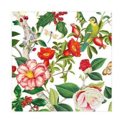 Christmas Chinoiserie Paper Lunch Napkins