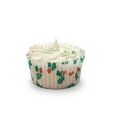 Holly Baking Cups