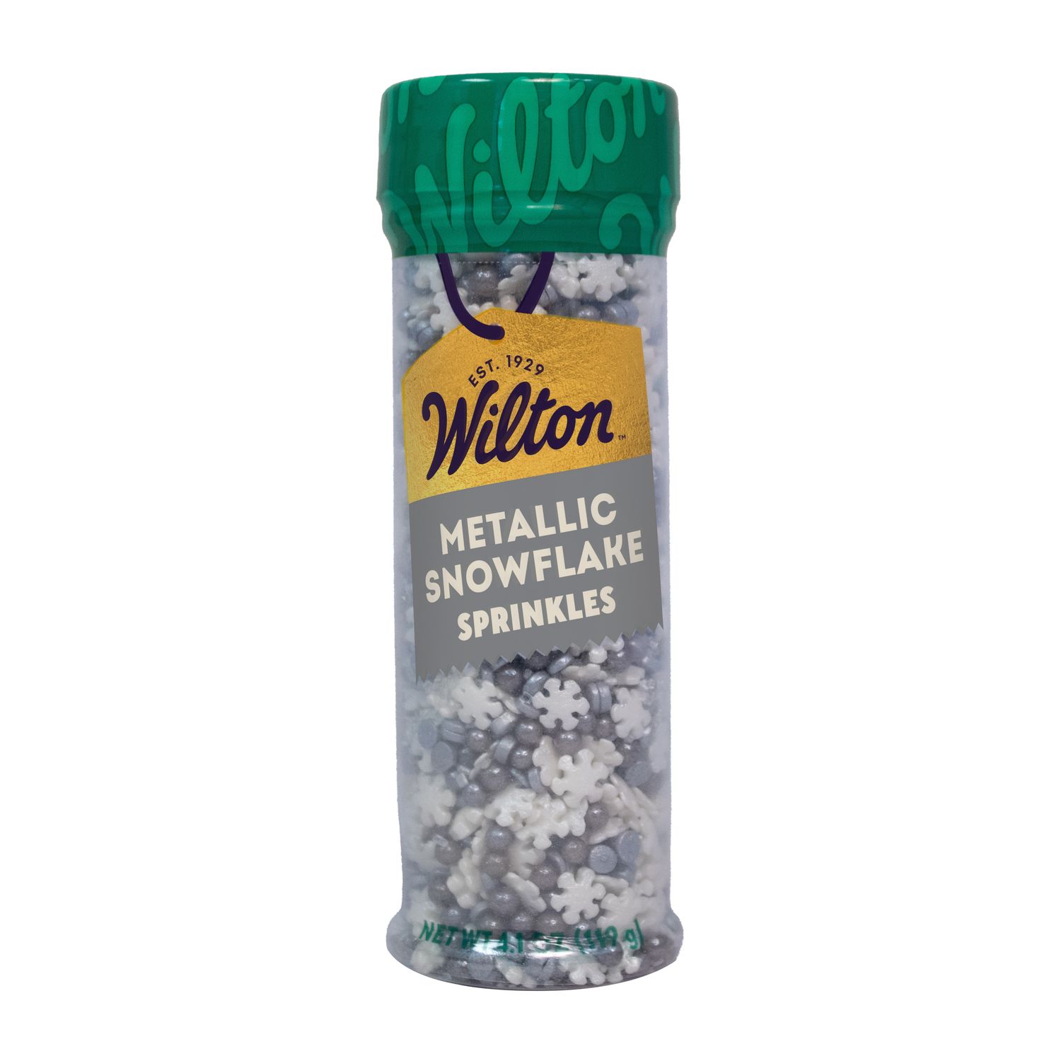 Wilton 4 oz Metallic Snowflake Mix