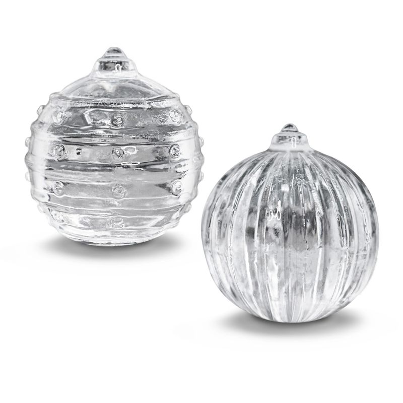 Ornament Ice Cube Molds, set of 2