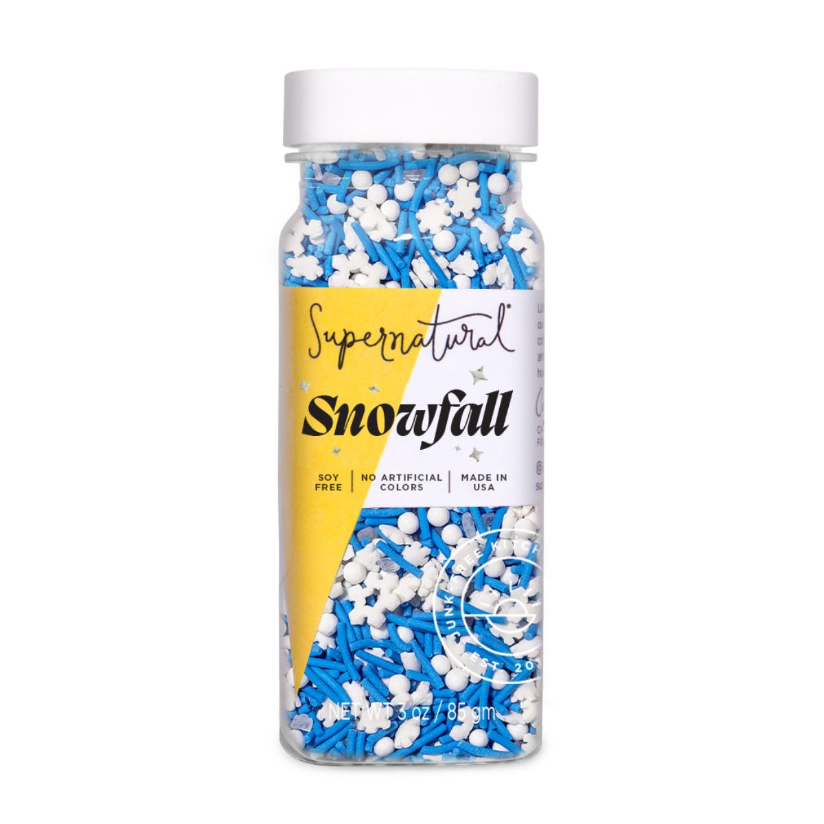 3oz Snowfall Mix Dye-Free Sprinkles