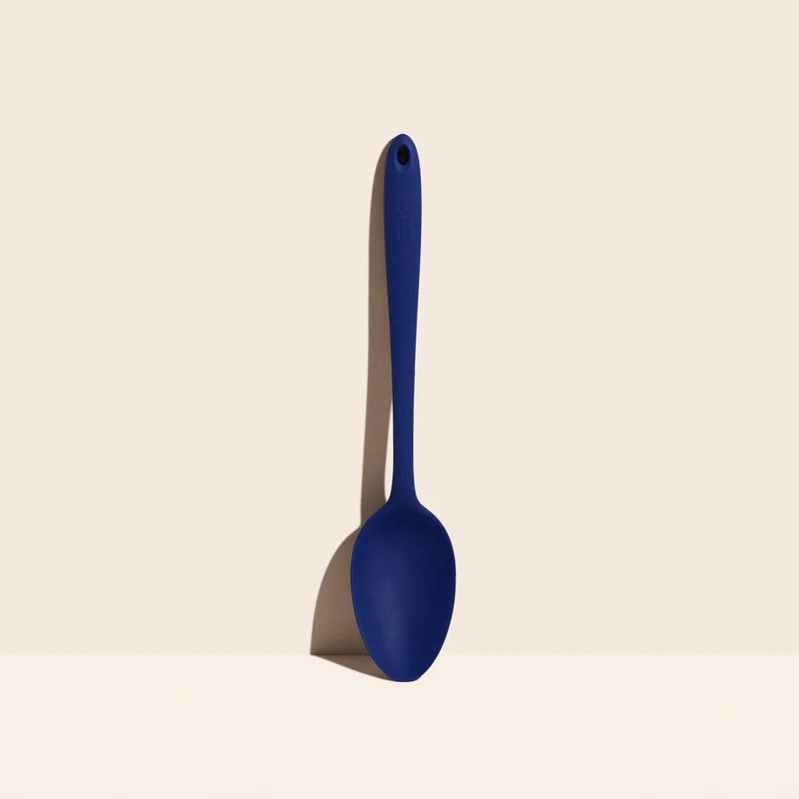 Large Navy Silicone Spoon