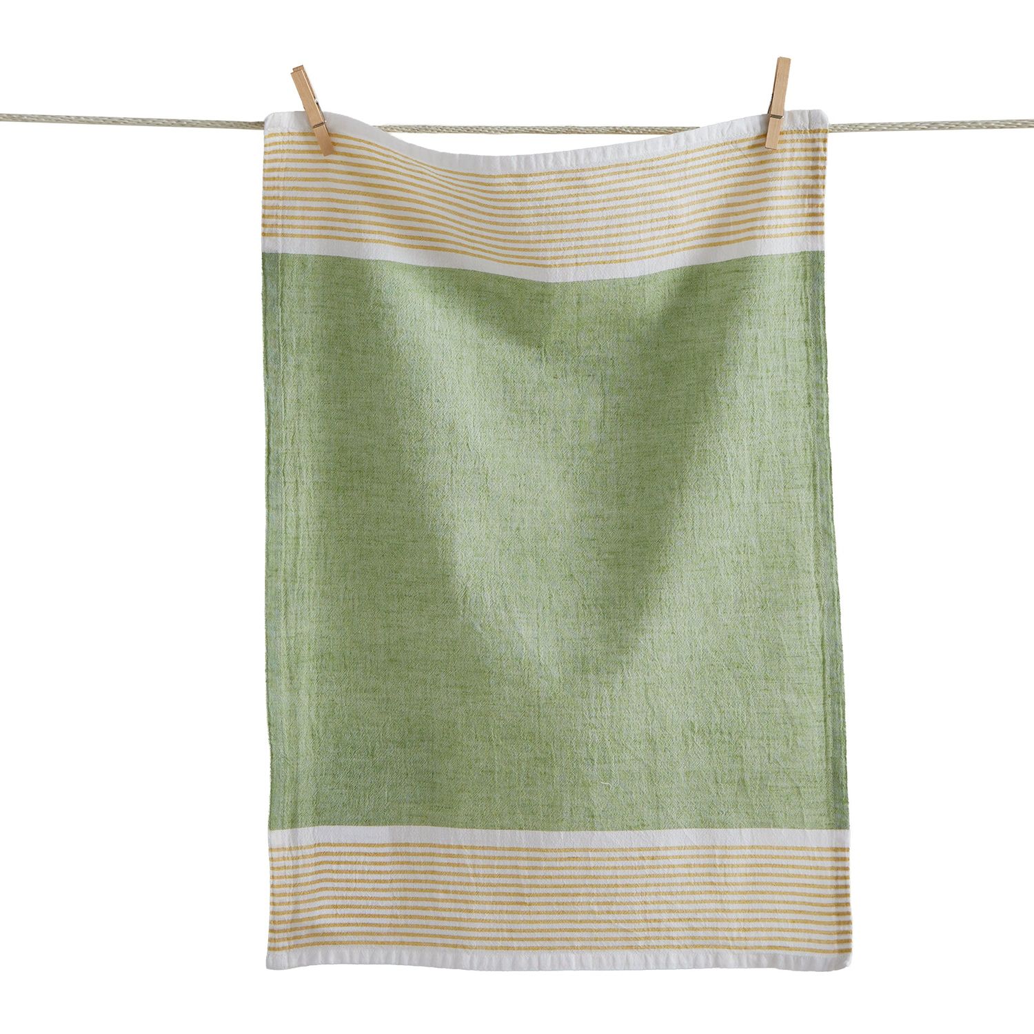 Wolcott Green Dishtowel
