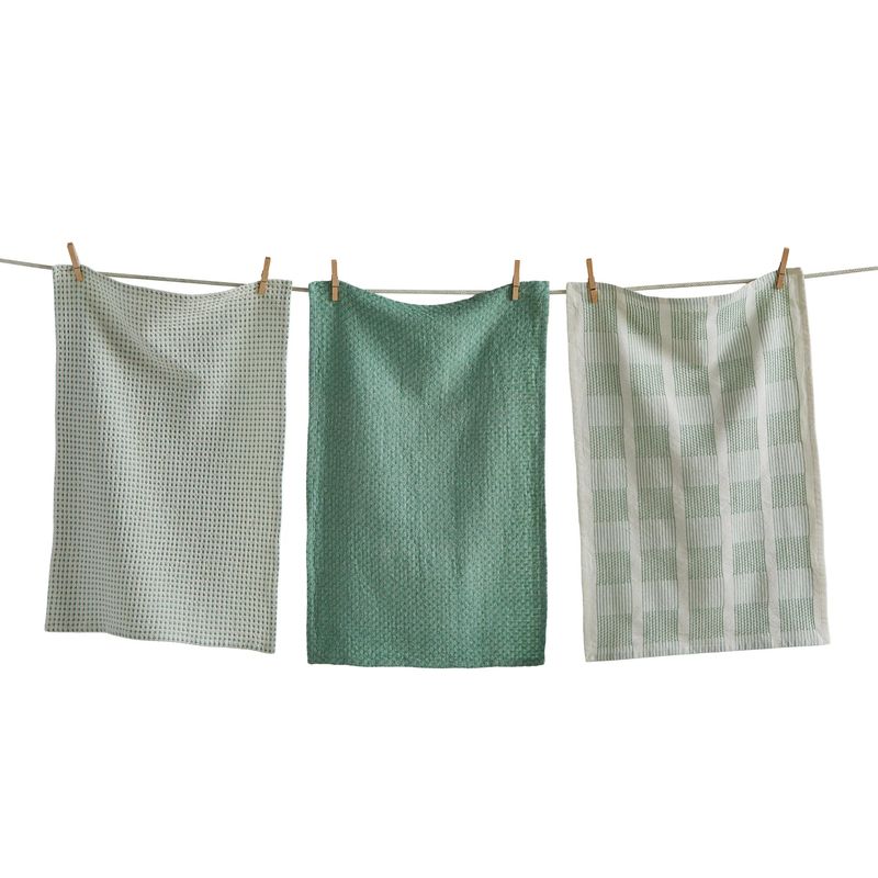 Sonoma Sage Dishtowels, set of 3