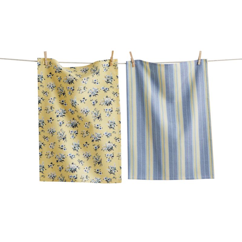 Floral Dishtowels, set of 2
