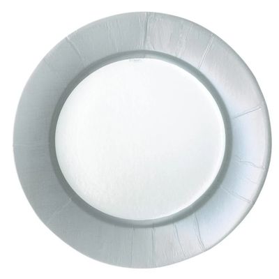 Silver Dinner Plates, set of 8