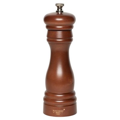 6" Walnut Stain Pepper Mill