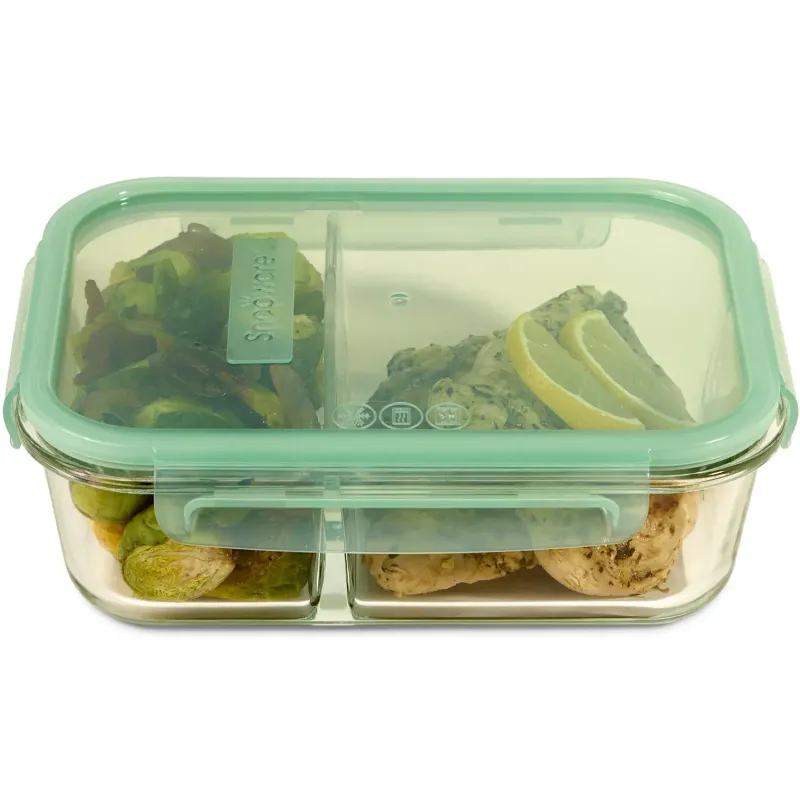 5.8 cup Snapware Bento Glass Storage with Plastic Lid