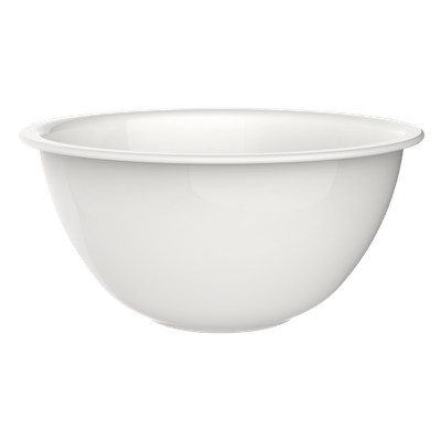 2.2 quart Milk Glass Mixing Bowl