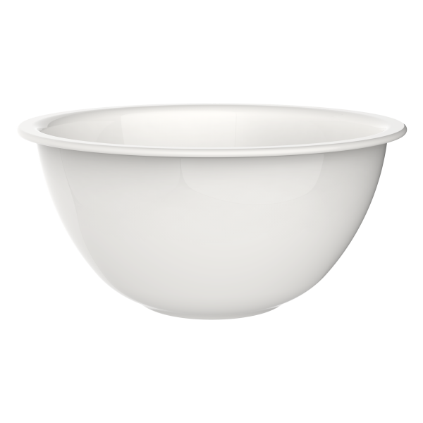 2.2 quart Milk Glass Mixing Bowl