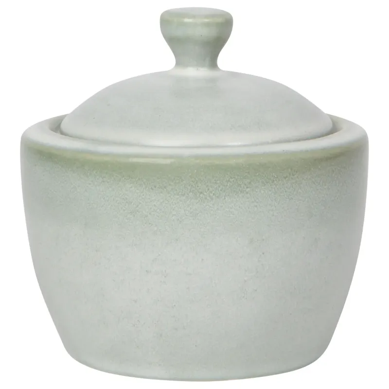 Sage Sugar Pot