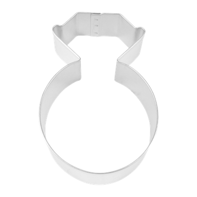 3.75" Diamond Ring Cookie Cutter