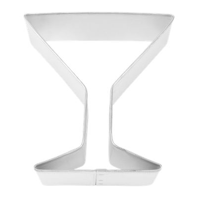 4" Martini Glass Cookie Cutter