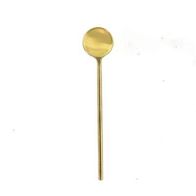 Gold Condiment Spoon