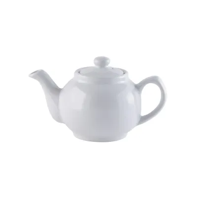 2 cup White Teapot