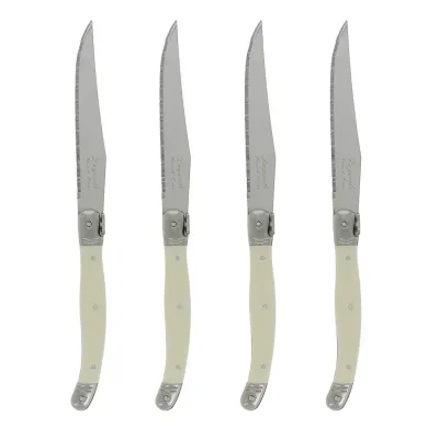 Laguiole Ivory Steak Knives, set of 4