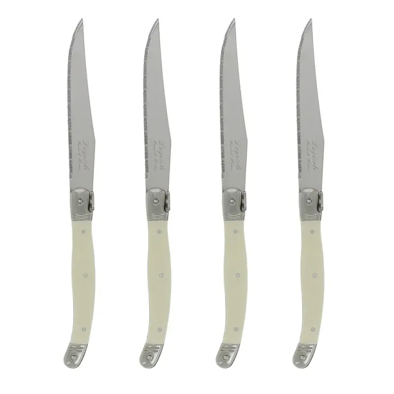 Laguiole Ivory Steak Knives, set of 4