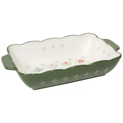 7.75x13” Camellia Baking Dish