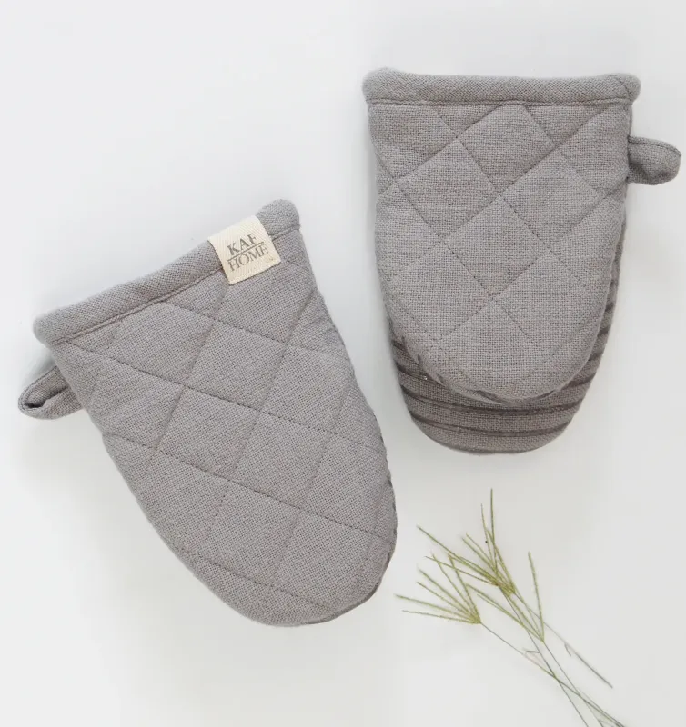 Frost Grey Mini Oven Mitt