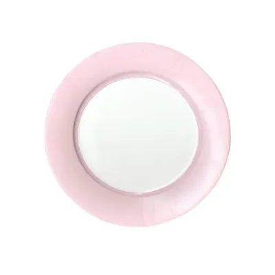 Pale Pink Dessert Plates, set of 8