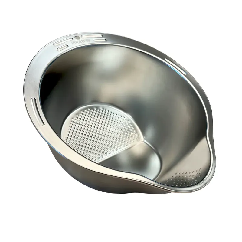 Stainless Steel Grain Washing Bowl &amp; Colander