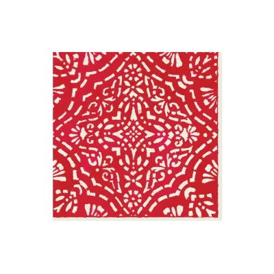 Red Annika Paper Cocktail Napkins