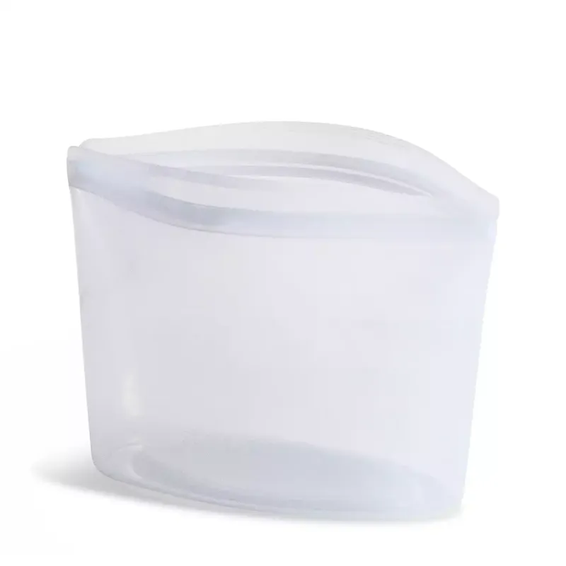 Stasher 4 cup Wide Clear Storage Bag