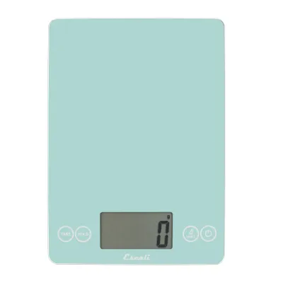 Classic Teal Glass Digital Scale