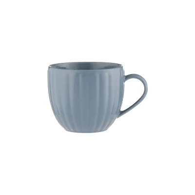 16oz Ribbed Bluebell Mug