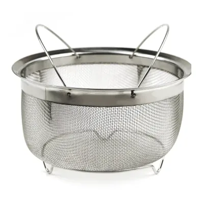 3 quart Mesh Colander with Folding Handles