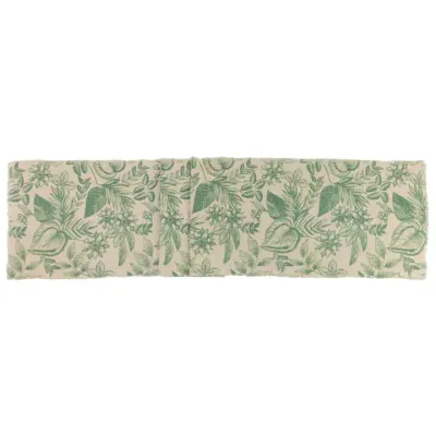 72x15" Sage Botanica Table Runner