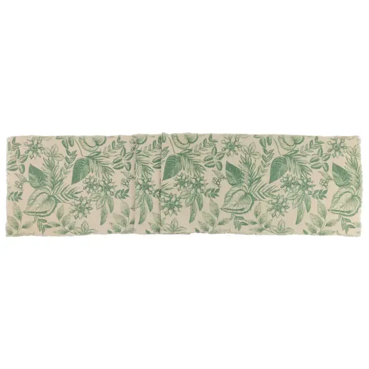 72x15" Sage Botanica Table Runner