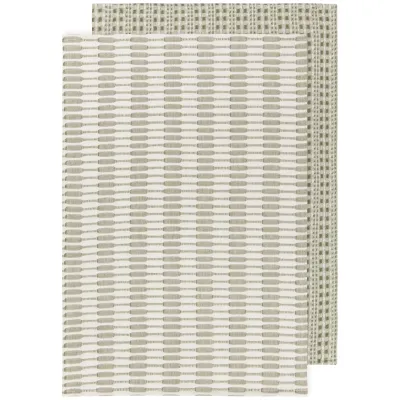 Olive Dishtowels, set of 2