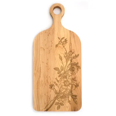 Wild Rose Serving Board