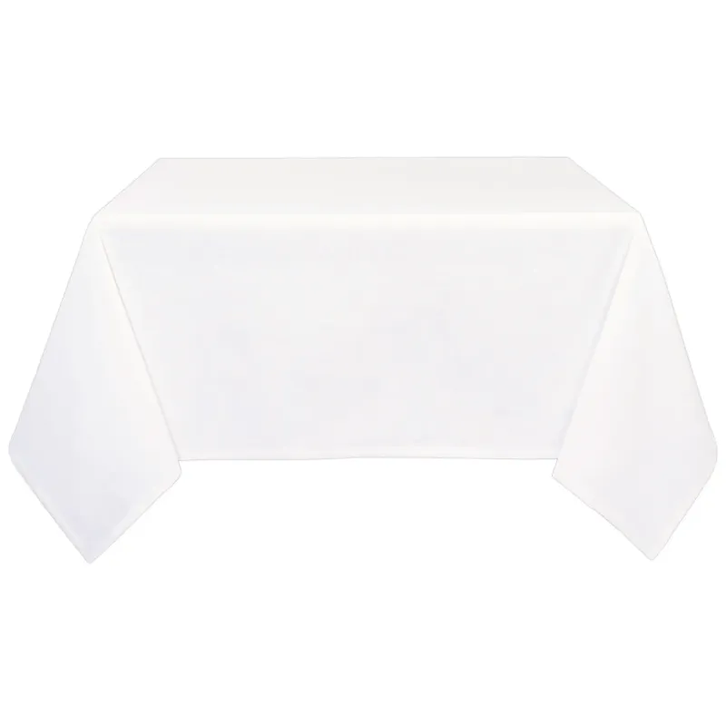 60x120" White Tablecloth