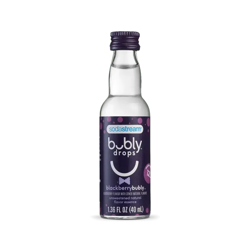 Sodastream Blackberry Bubly Soda Flavor