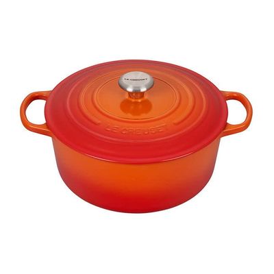 Le Creuset 7.25 quart Round Flame Dutch Oven