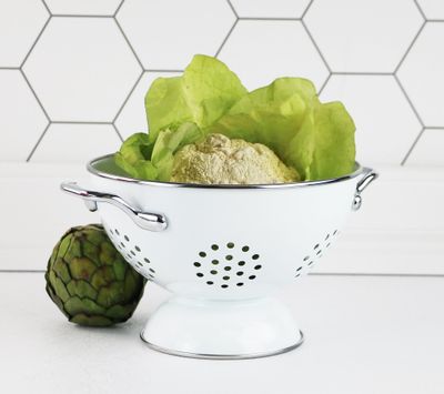 1 quart White Colander