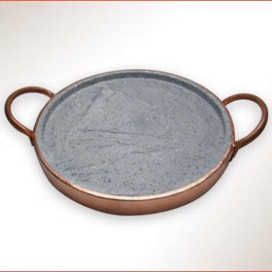 12" Round Brazilian Soapstone Grill