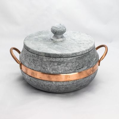 4 liter Brazilian Home Soapstone pot
