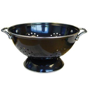 5 quart Black Colander