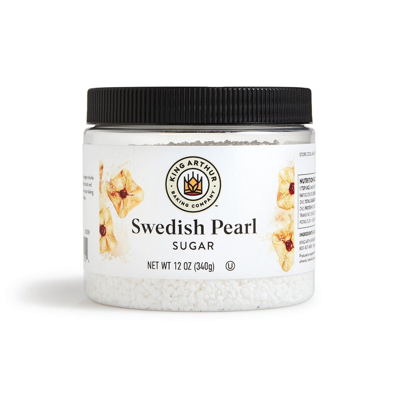 King Arthur Swedish Pearl Sugar, 12oz