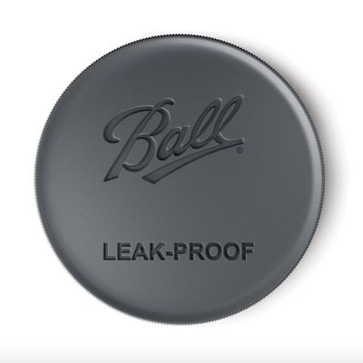 Wide Mouth Leak-Proof Plastic Lids, set of 6