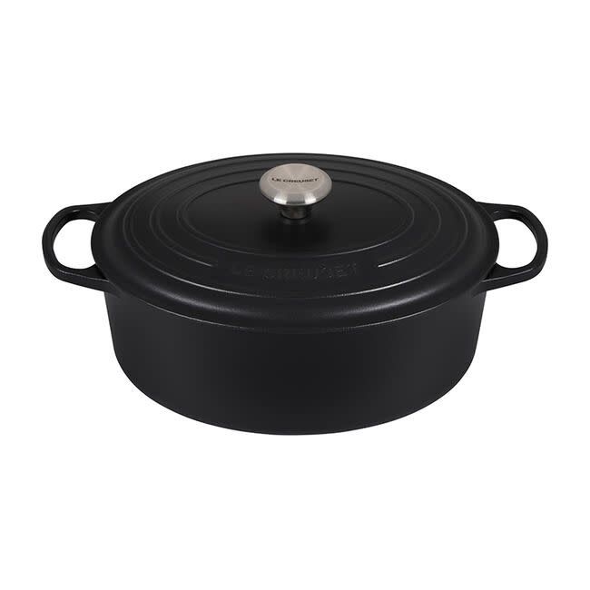 Le Creuset 6.75 quart Licorice Oval Dutch Oven
