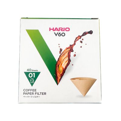 #1 Hario V60 Paper Filters, 40 count