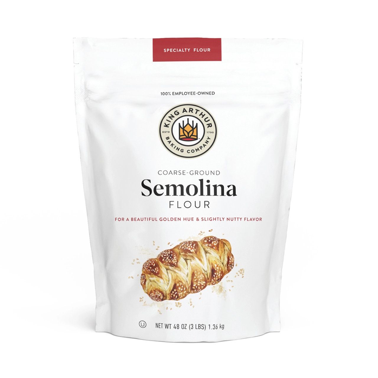 King Arthur Semolina Flour, 3lbs