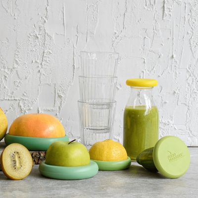 Sage Green Food Huggers, set of 5