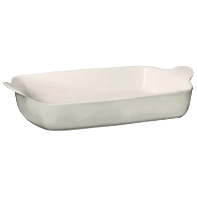 Emile Henry 17x10.5" Pearl Grey Baking Dish (5 quart)