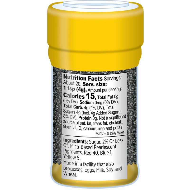 Wilton 3.25oz Silver Sanding Sugar