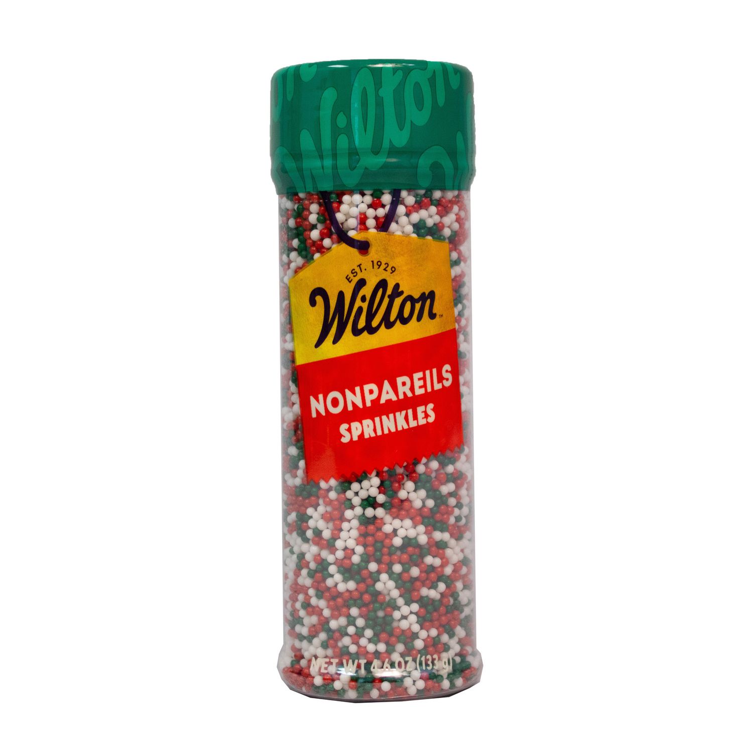 Wilton 4.6oz Christmas Holiday Mix Nonpareils